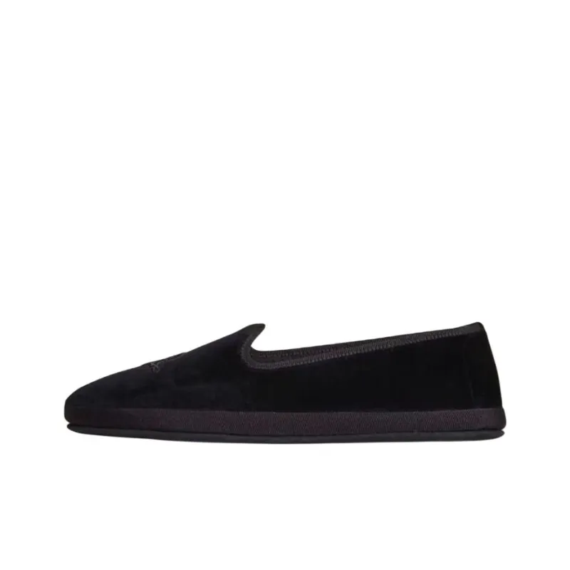 Loro Piana LP Venice Casual Single Shoes Women's Black-0