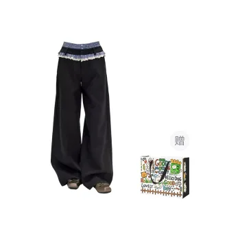 Dippanis Casual Pants Women's Black
