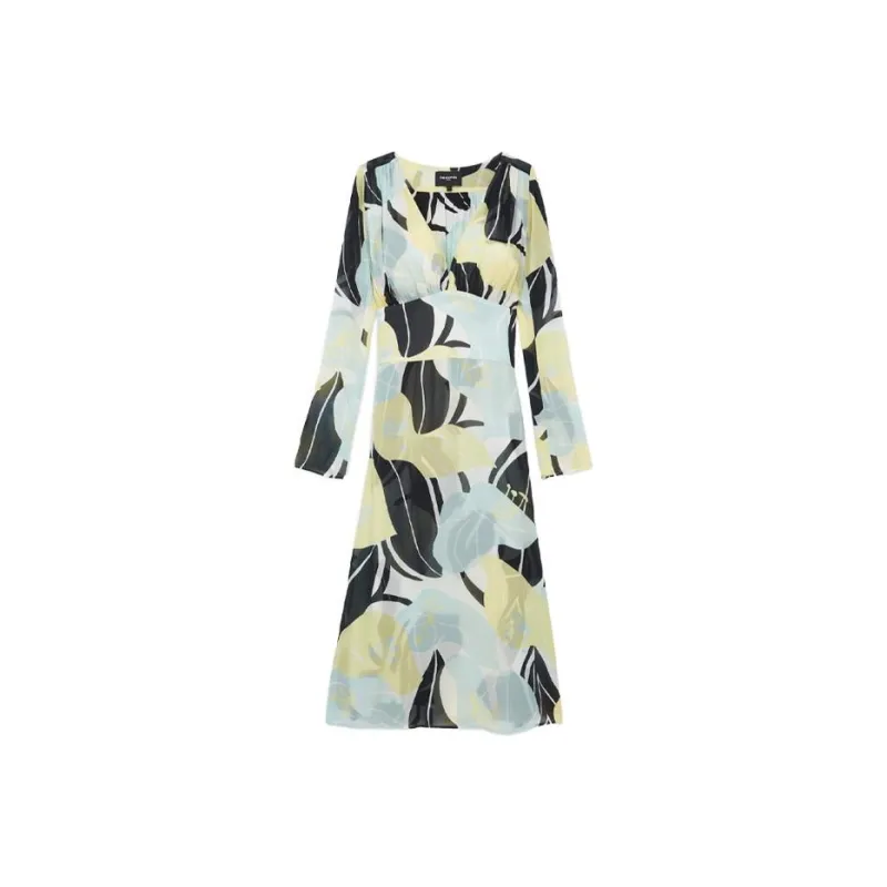 THE KOOPLES Long-Sleeved Dresses Women's Green-0