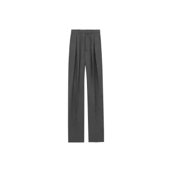 SAINT LAURENT Casual Pants Women's Heather Gray