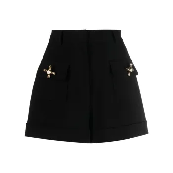 MOSCHINO Casual Shorts Women's Black