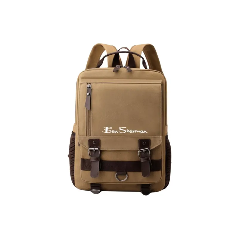 BEN SHERMAN Canvas Backpack Regular Unisex Multicolor-7