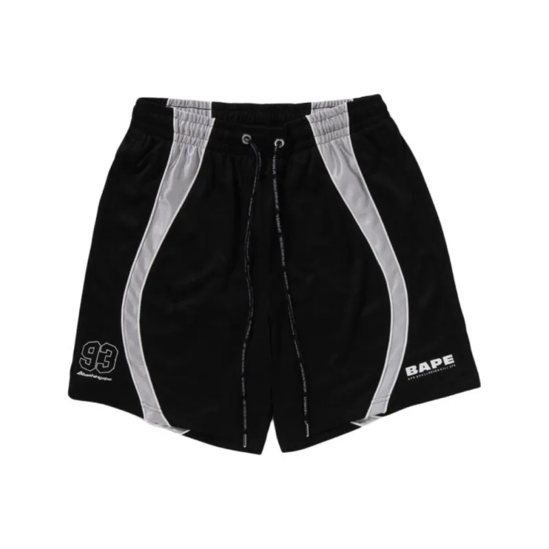 Bape Solid Camo Jacquard Multilogo Relaxed Fit Sweatshorts-2
