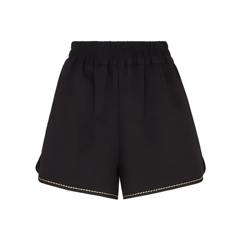 FENDI Casual Shorts Women's Black-0