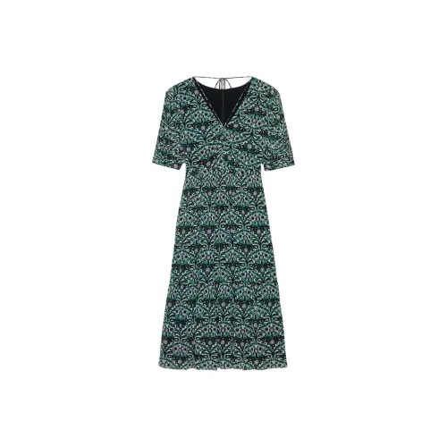 BA&SH Short-Sleeved Dresses Women's Green