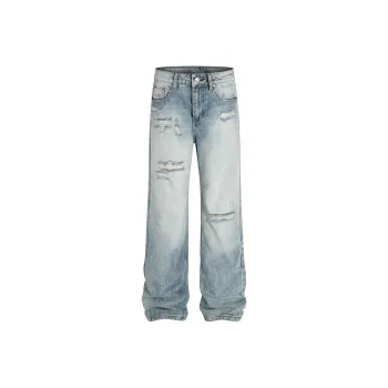 GBXM Jeans Unisex Washed Blue
