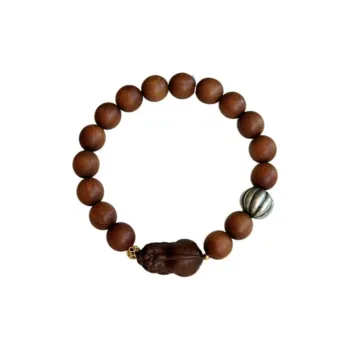 MEIJIHAO Barbie Sandalwood Wooden Bracelets Unisex
