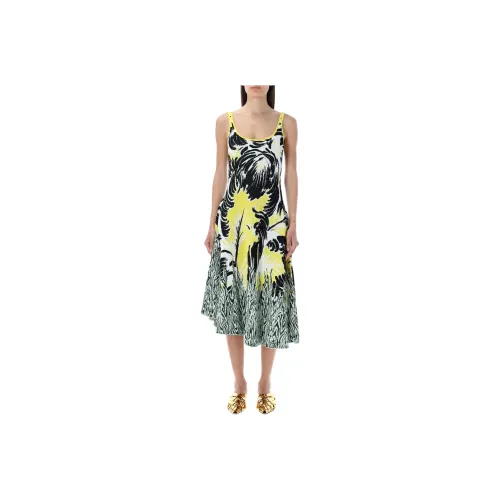 Bottega Veneta SS23 Sleeveless Dress Women's Multicolor