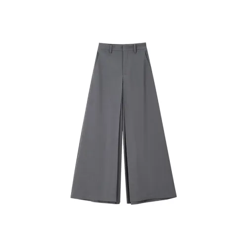 HDFULERN Casual Pants Women's Gray