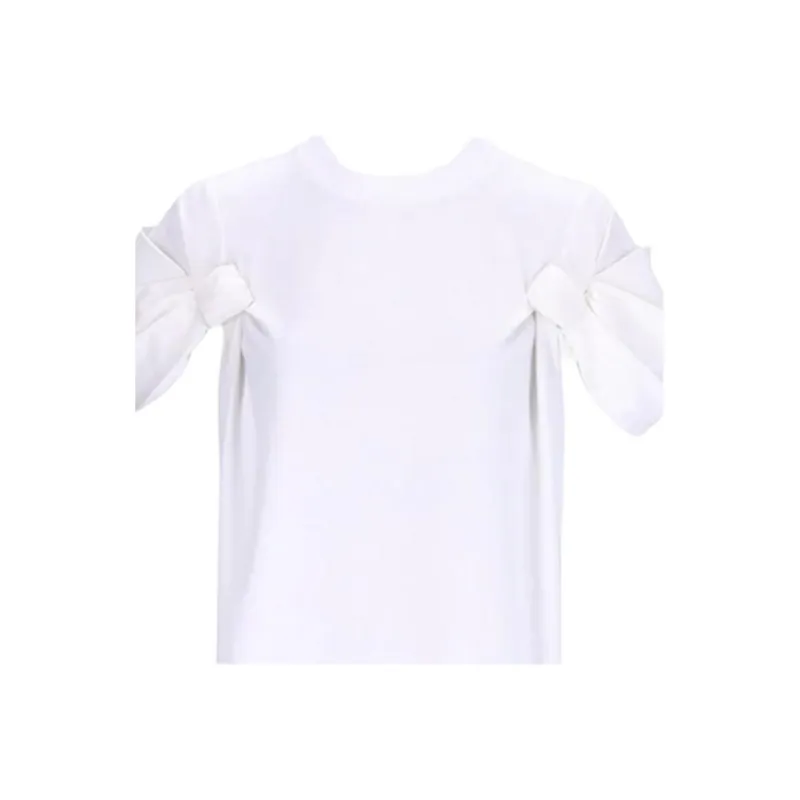 Alexander McQueen Smock Stitch-Detailed Crewneck T-Shirt-5