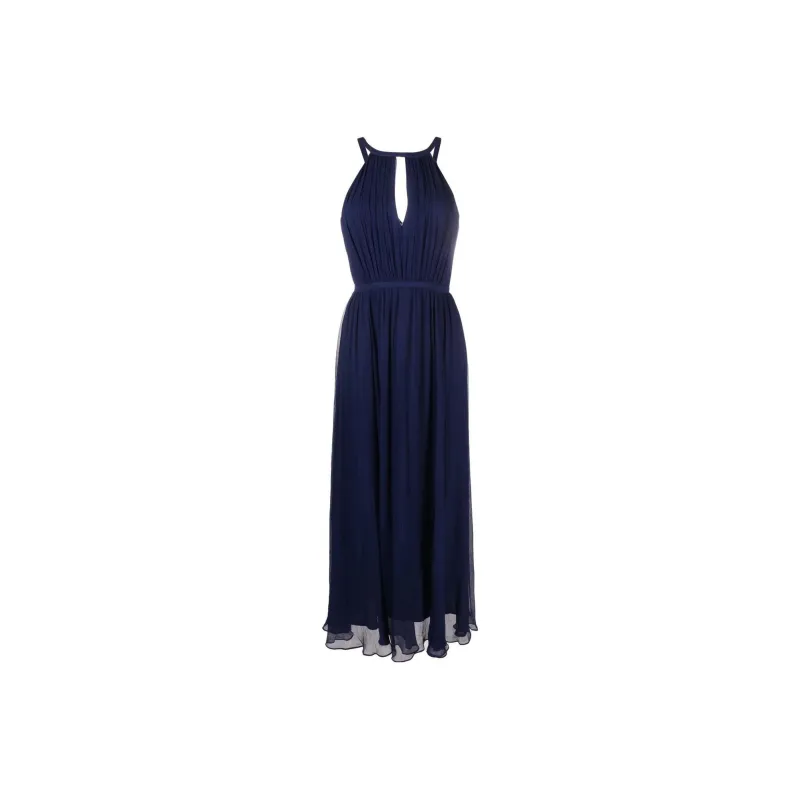 Polo Ralph Lauren Keyhole detail Pleated Gown-0