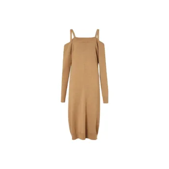 Burberry Sleeveless Dresses Women's Brown