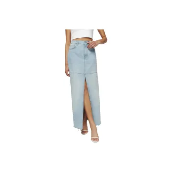 Reformation Denim Long Skirts Women's Tahoe