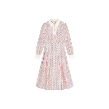 DKNY Long Sleeved Dress Women's Pink