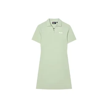 FILA HERITAGE BASKETBALL SS24 Short Sleeved Dress Women's Light Indigo Green
