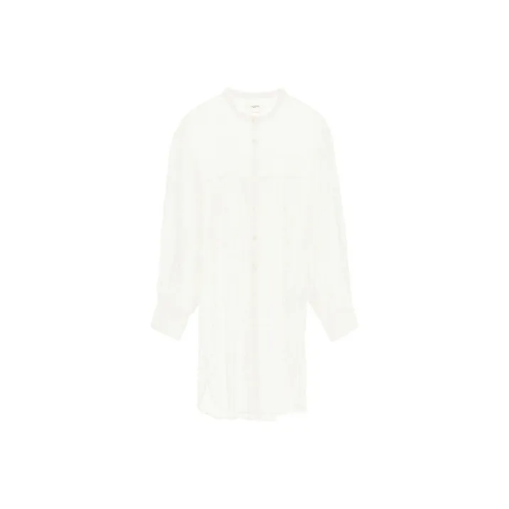 ISABEL MARANT Long-Sleeved Dresses Women's White-0