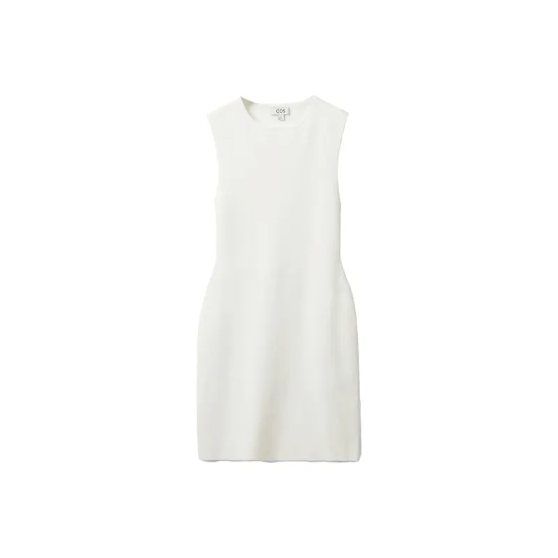 COS Sleeveless Dresses Women's White-0