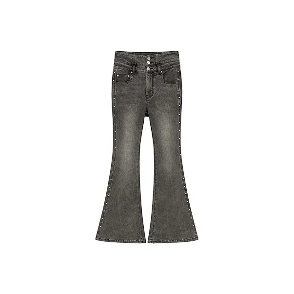 CHUU Jeans Women's Dark Gray-0