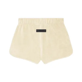 Fear Of God Essentials Women's Velour Short Egg Shell