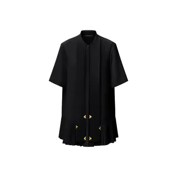 LOUIS VUITTON Lavallière Pleat Dress