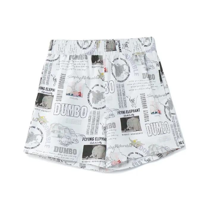 LiNing x Disney Casual Shorts Women's White-0