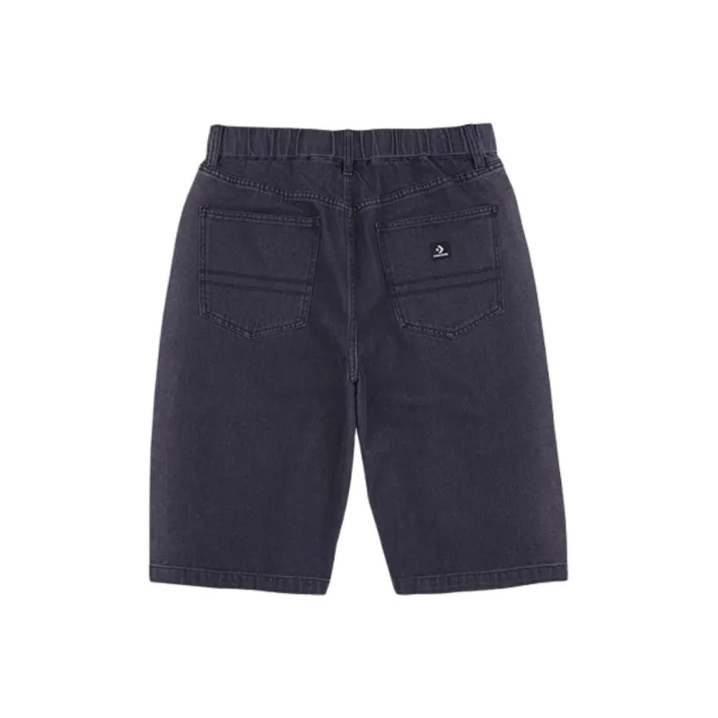 Converse Denim Shorts Unisex Washed Black-1