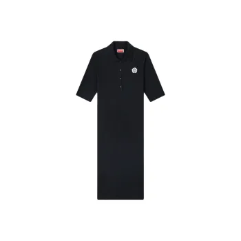KENZO FW24 Short Sleeved Dresses Women's Black