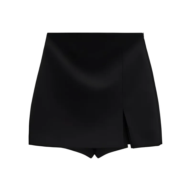 ZARA Casual Shorts Women's Black-0