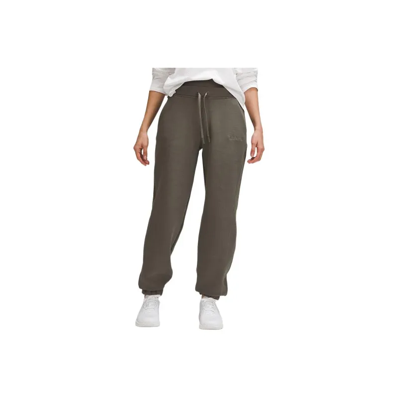 Lululemon Plush Fleece Knitted Sweatpants Women's-10