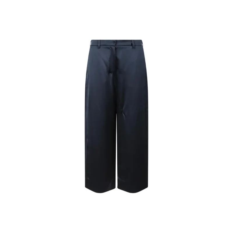 'S MAX MARA Monza Satin Cropped Trousers-0