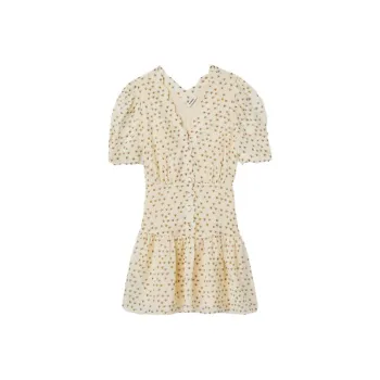 Sandro Short Sleeved Dresses Women's Light Umber
