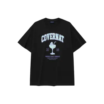 COVERNAT SS25 T Shirt Unisex Black