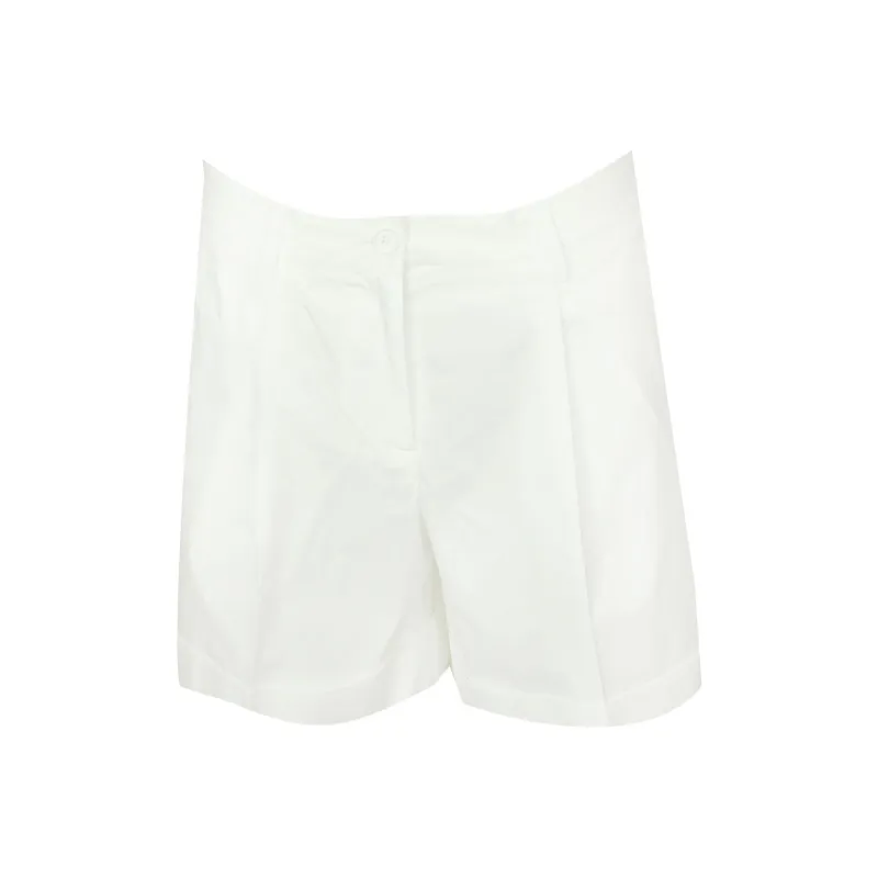 PAROSH Casual Shorts Women's White-0