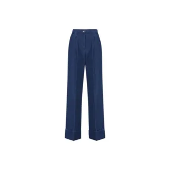 Valentino Button Detailed Straight Leg Jeans