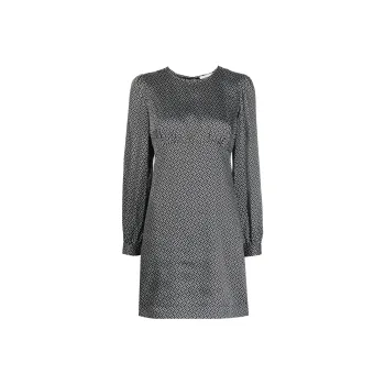 MICHAEL KORS Long Sleeved Dresses Women's Gray