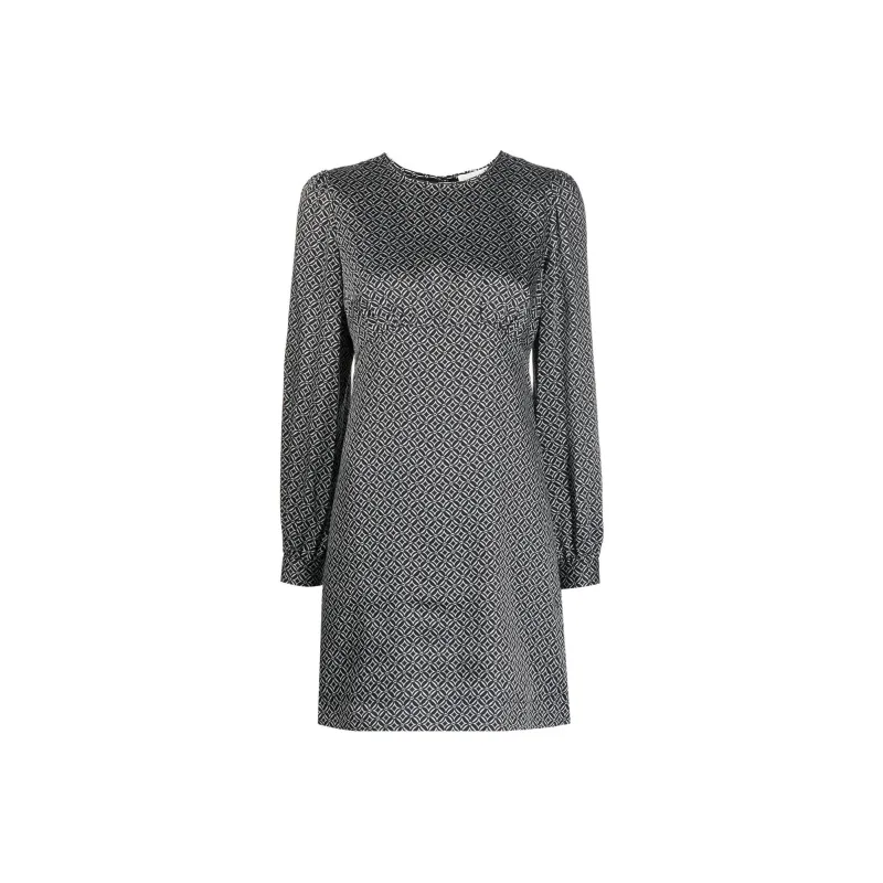 MICHAEL KORS Long Sleeved Dresses Women's Gray-0