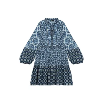 Maje Long-Sleeved Dresses Women's Blue