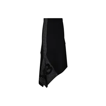 Y 3 CH1 Asymmetric Knitted Skirt