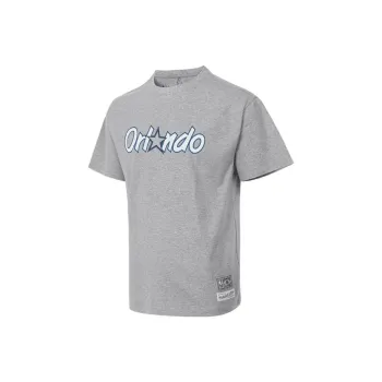 Mitchell & Ness x NBA Orlando Magic T Shirt Unisex Gray