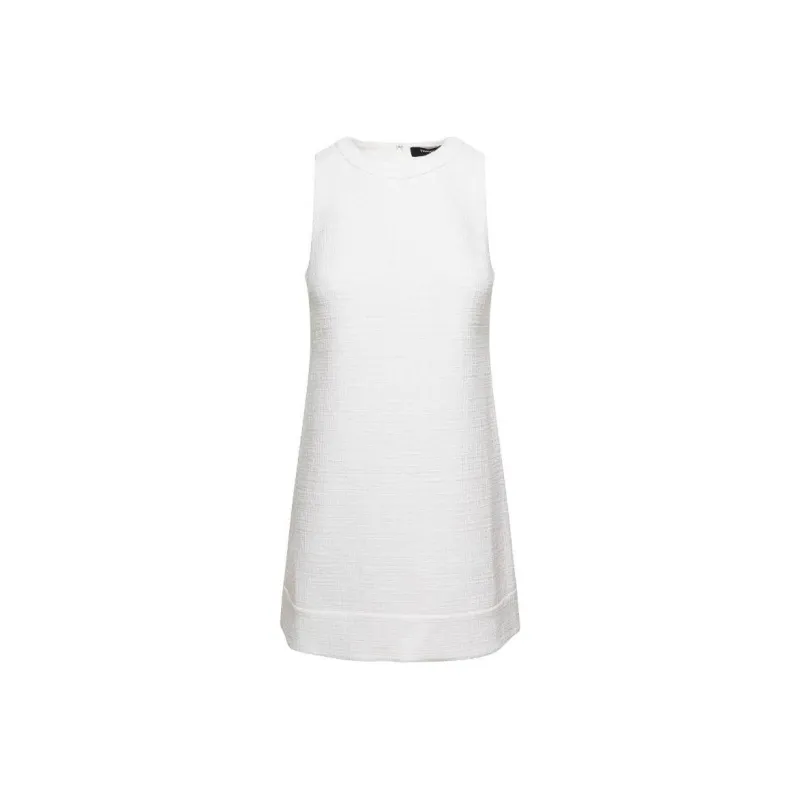 THEORY Sleeveless Dresses Women's White-0