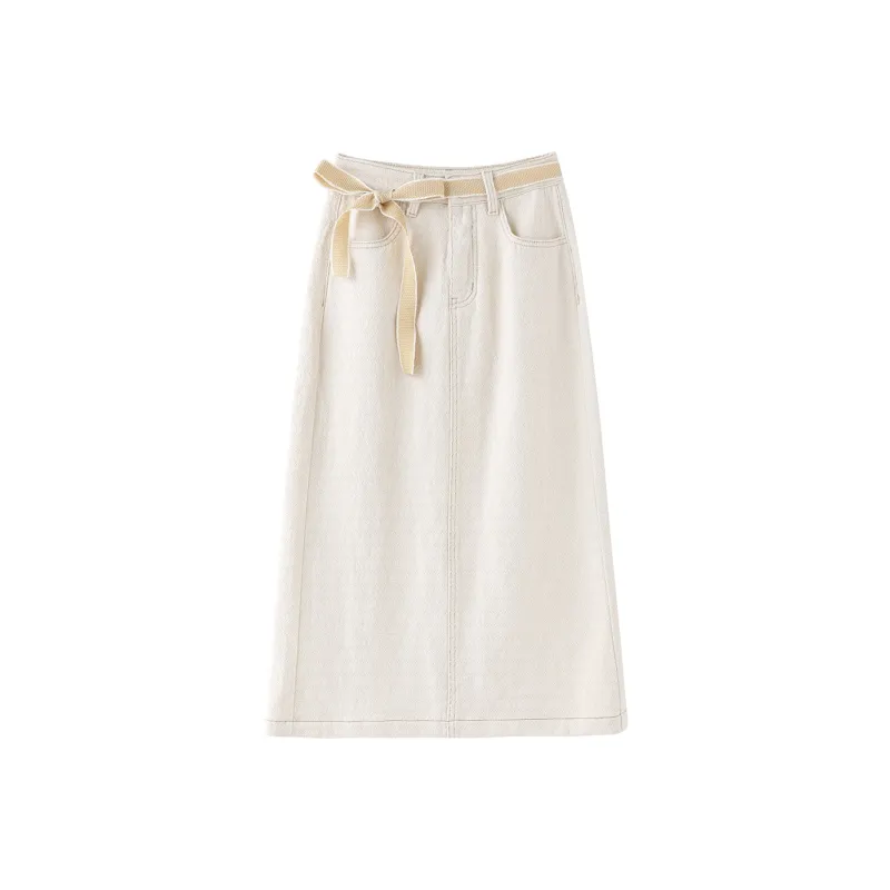 Miss Chipmunk Denim Long Skirts Women's-2