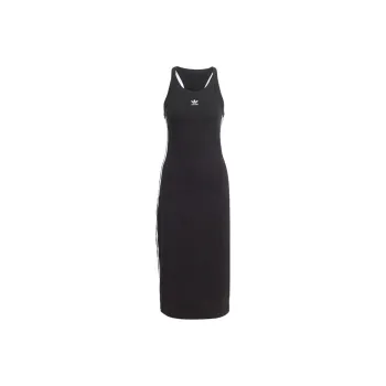 Adidas Originals ADICOLOR CLASSICS 3 STRIPES Slip Dresses Women's Black