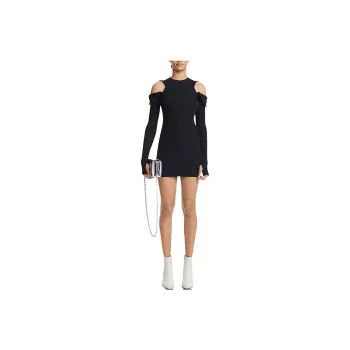 DION LEE Long Sleeved Dress Women's Black
