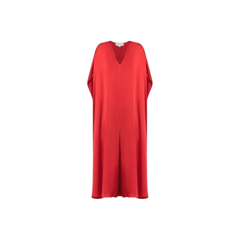 MICHAEL KORS Hammered Satin Caftan-0