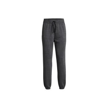 Under Armour UA Rival Terry Knitted Sweatpants Women's Dark Gray