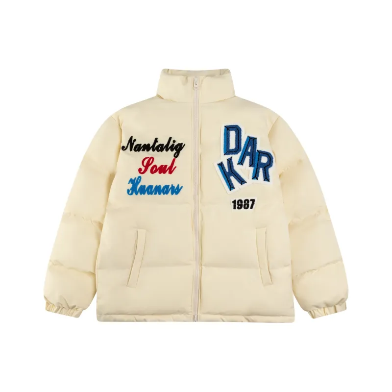 Pa33word Puffer Jackets Unisex-0