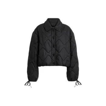 COACH FW24 Puffer Jacket Women's Black
