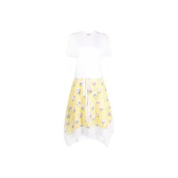 KENZO Short Sleeved Dresses Women's White