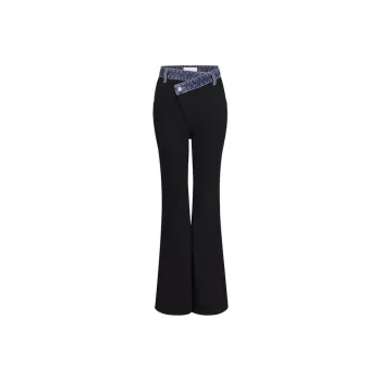 Three Quarters Jeans Women's Black