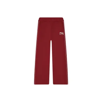 FILA Knitted Sweatpants Women's Rhythm Red